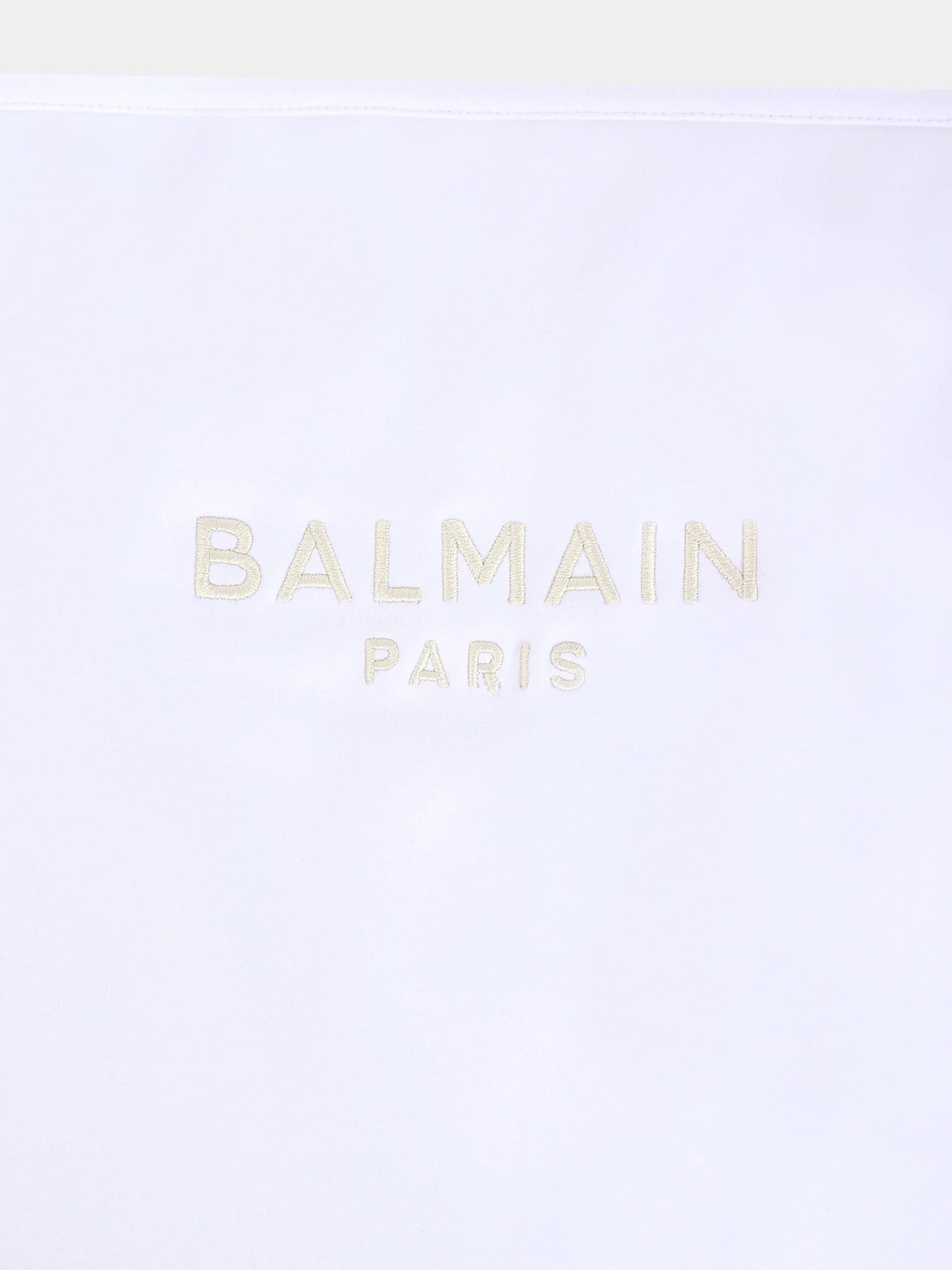 Balmain Paris logo on a light background