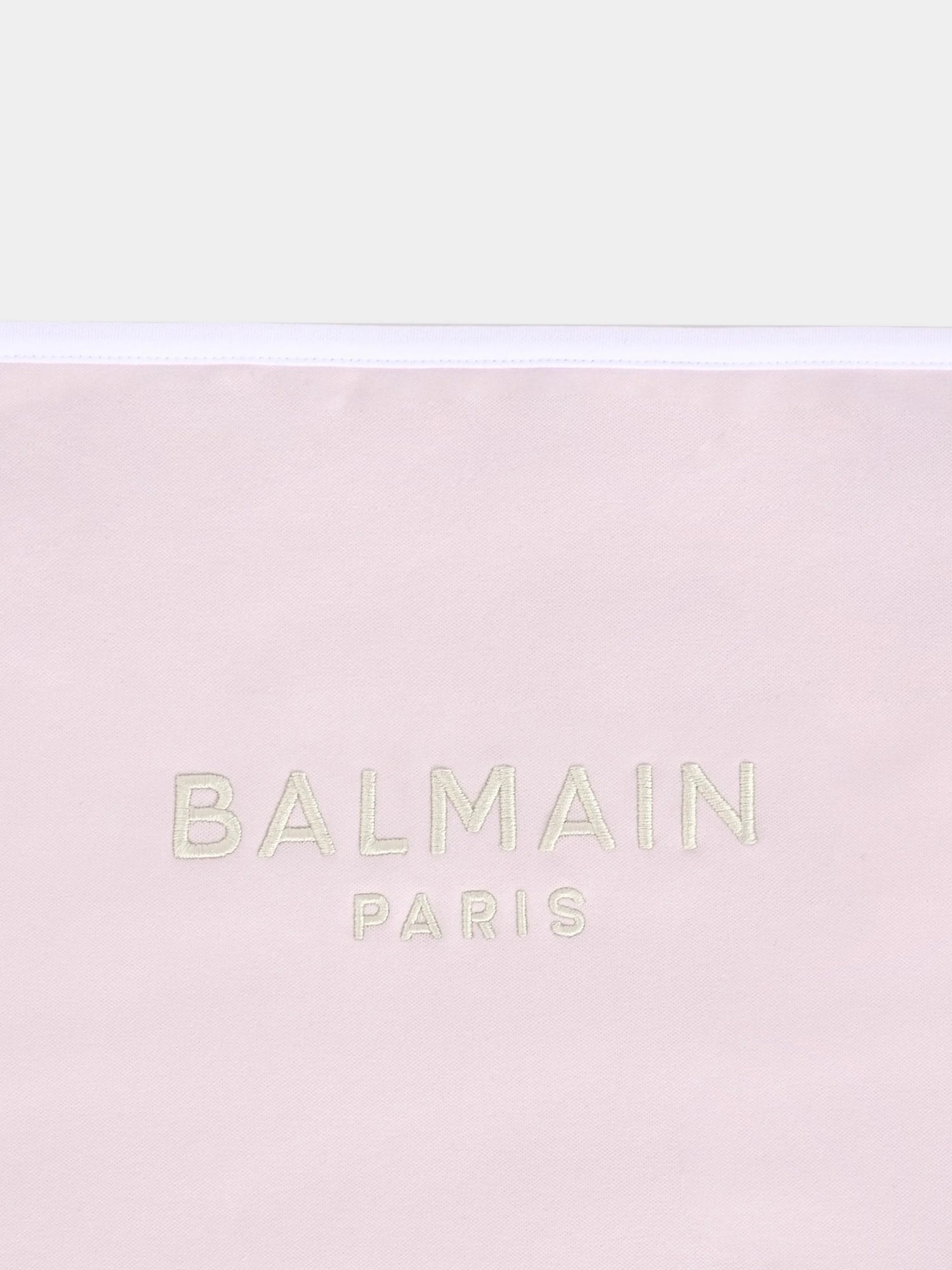 Monogram Jacquard Knit Baby Blanket