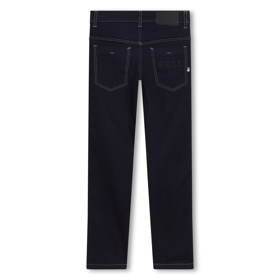 Adjustable Slim Fit Denim Trousers