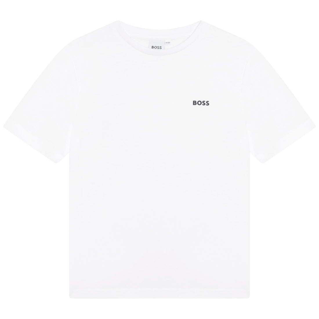 Cotton Jersey Short Sleeve Tee-Shirt with Printed Logo