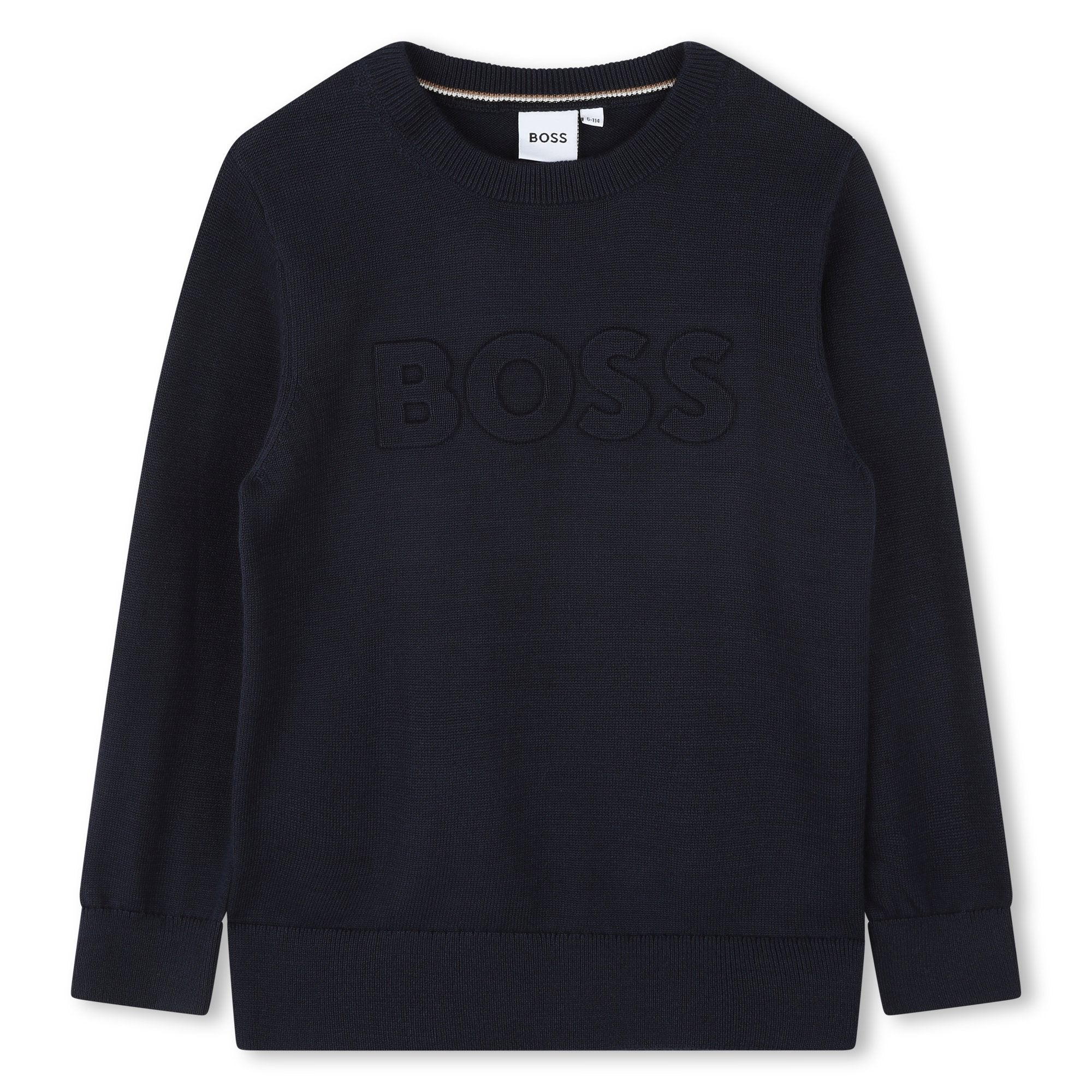 Hugo Boss Knitted Kids Jumper School s Out