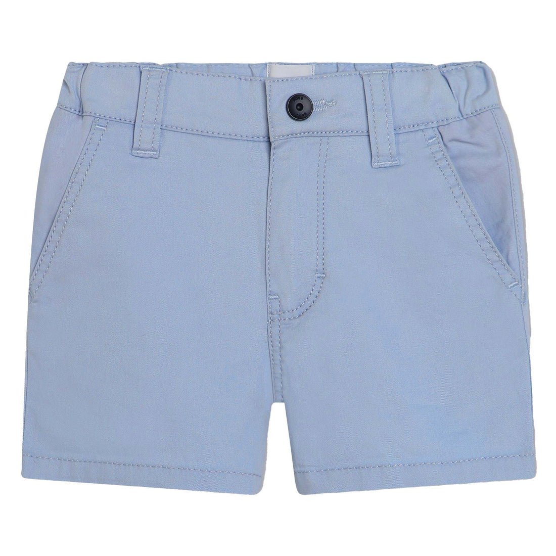 Cotton-Elastane Twill Bermuda Shorts