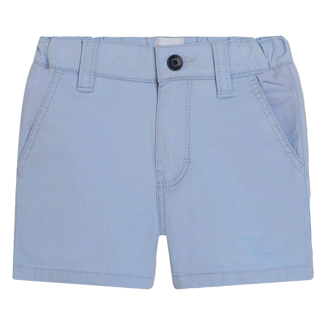 Hugo Boss Cotton-Elastane Twill Bermuda Shorts with Elasticated Waist | Schools Out