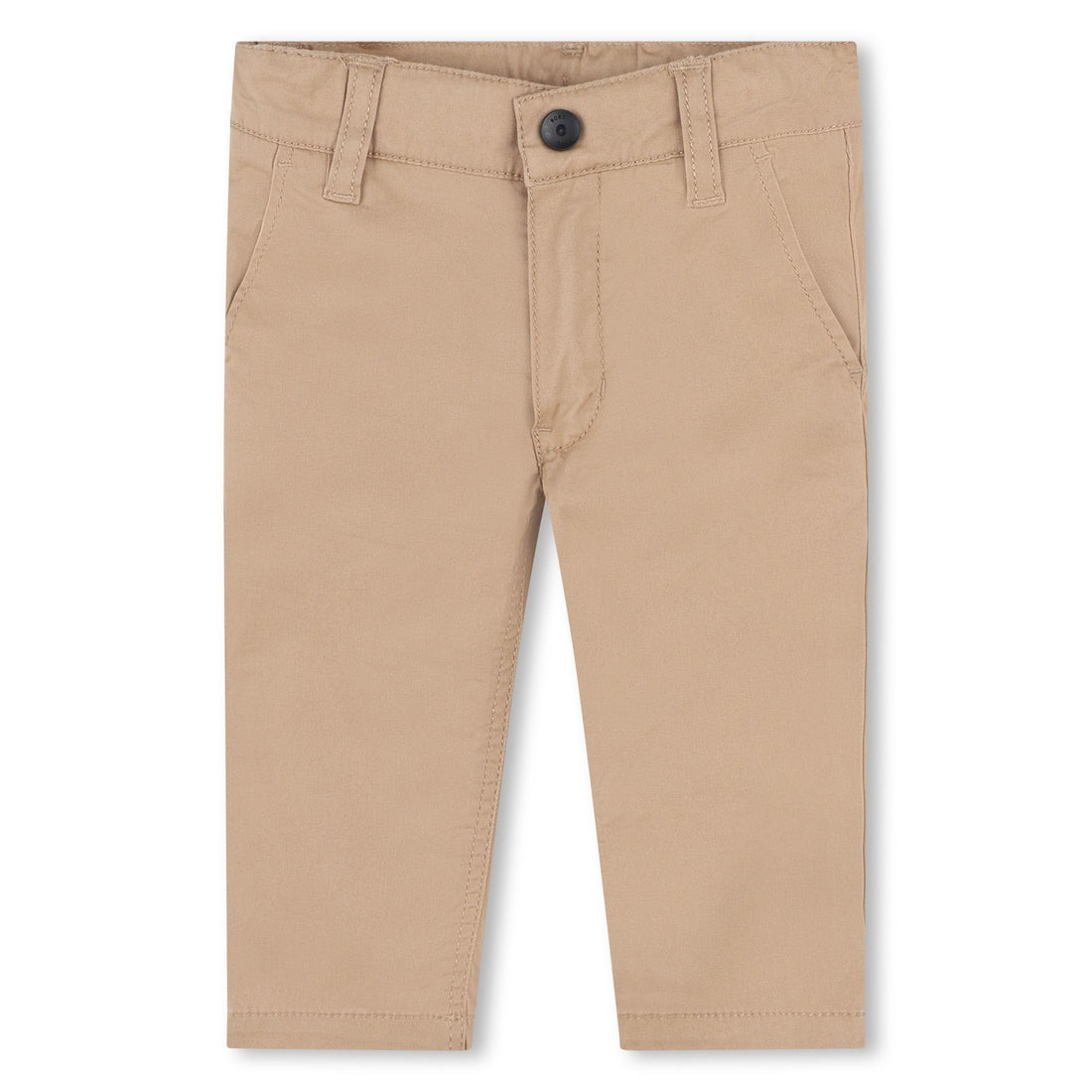 Hugo Boss Cotton-Elastane Twill Trousers with Adjustable Waistband | Schools Out