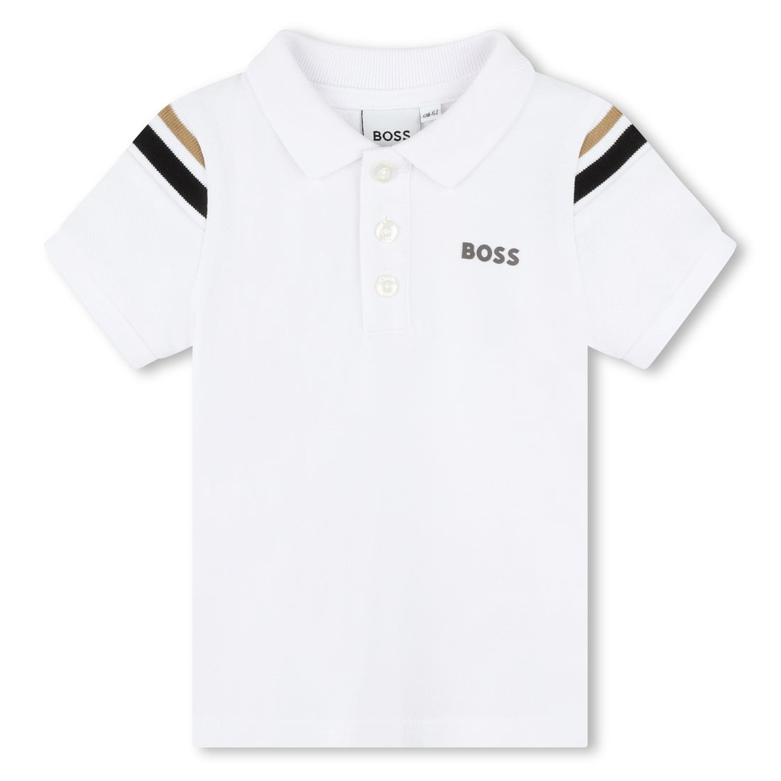 Hugo Boss Short Sleeve Polo with Iconic Braid Collar | Schools Out