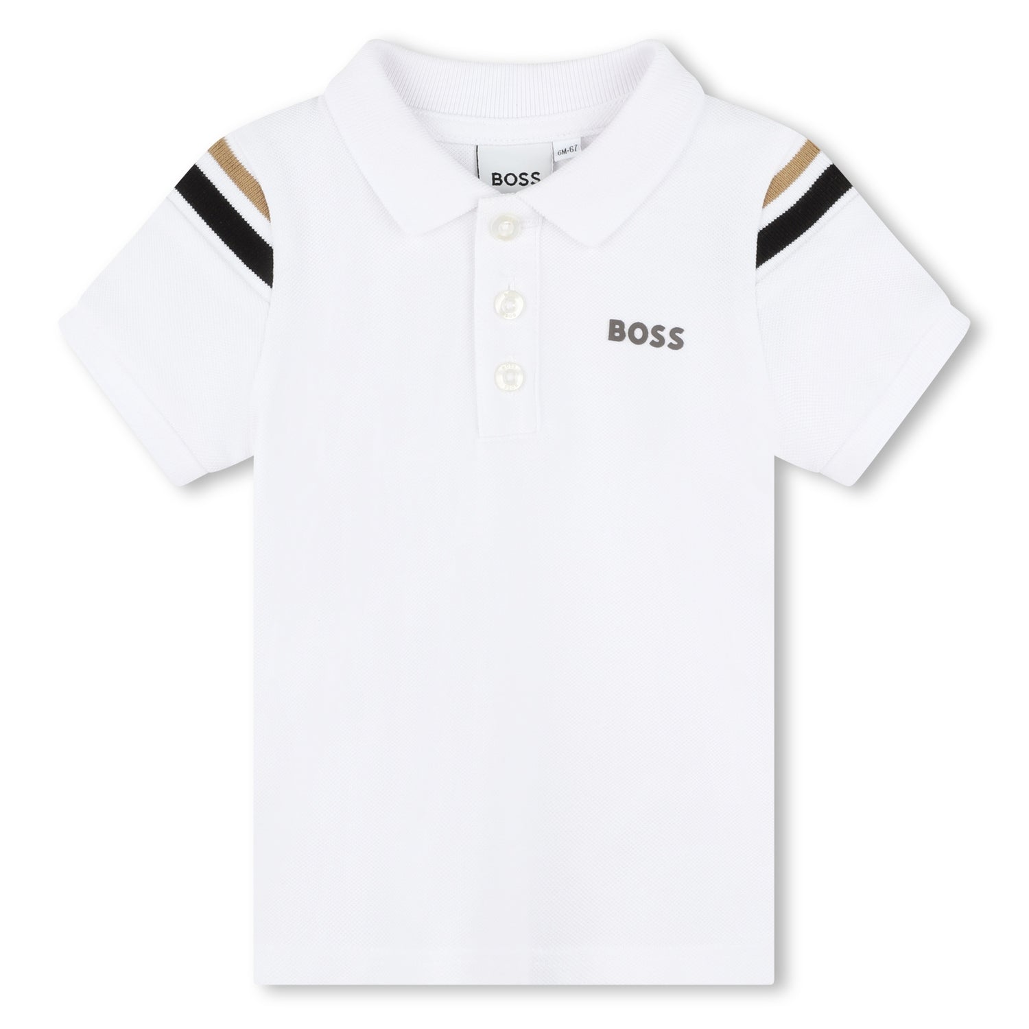 Hugo Boss Short Sleeve Polo with Iconic Braid Collar | Schools Out