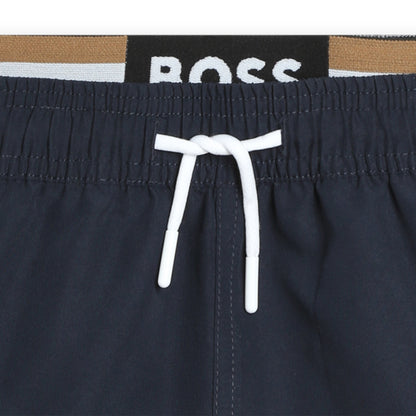 Surfer Swim Shorts with Dual Waistbands