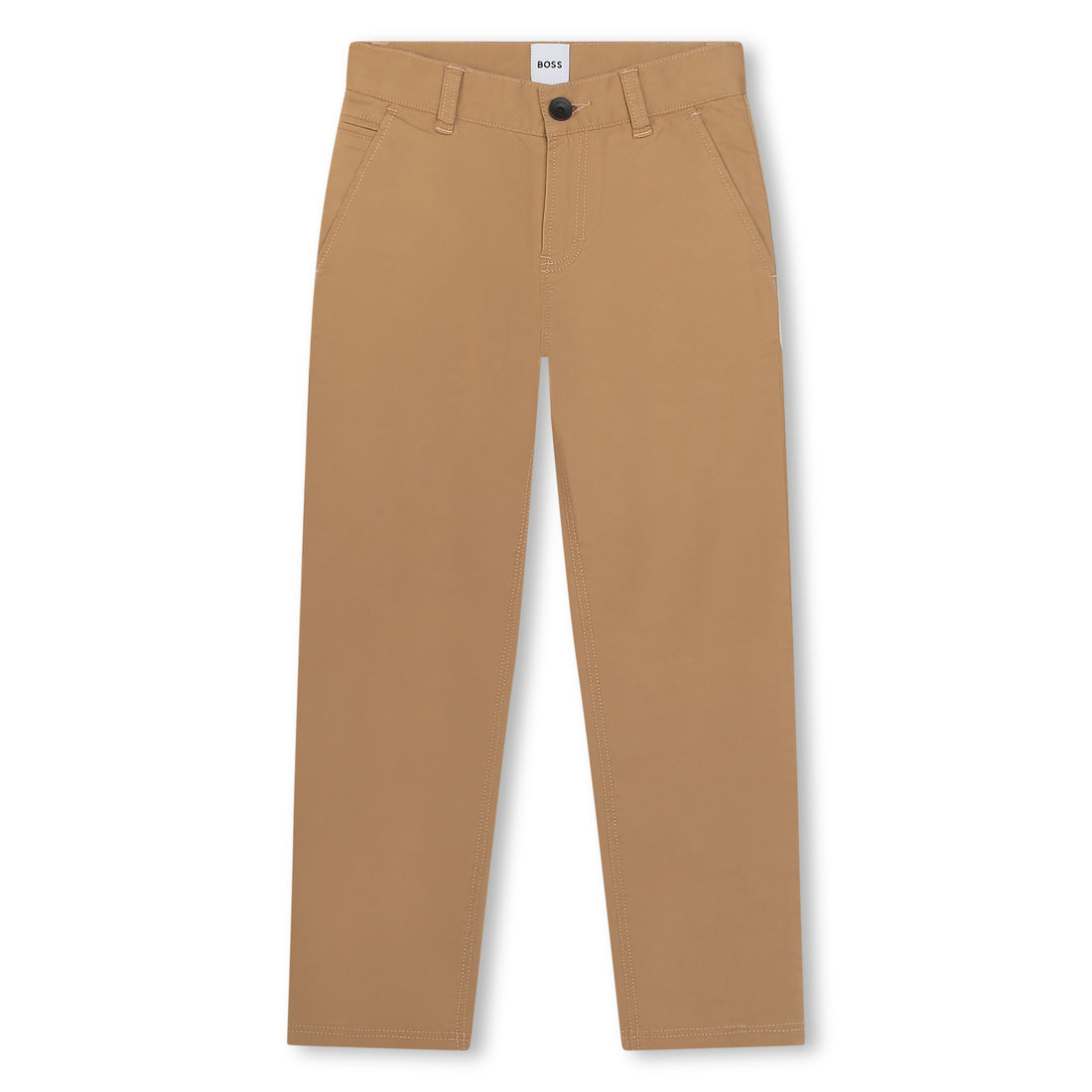 Hugo Boss Cotton-Elastane Twill Slim Fit Chino Trousers with 5 Pockets | Schools Out