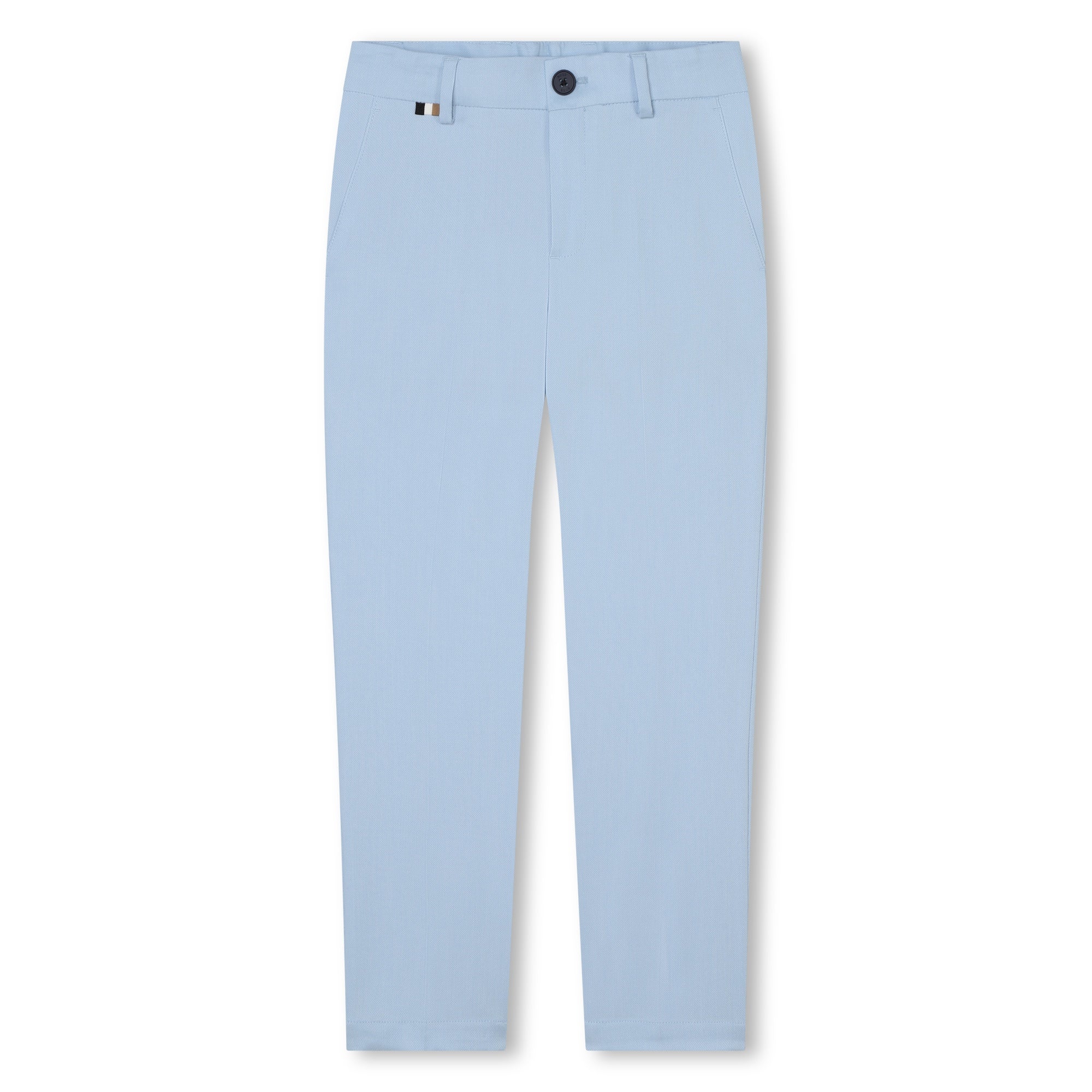 Hugo Boss Ceremony Suit Trousers with Iconic Stripe Label | Schools Out