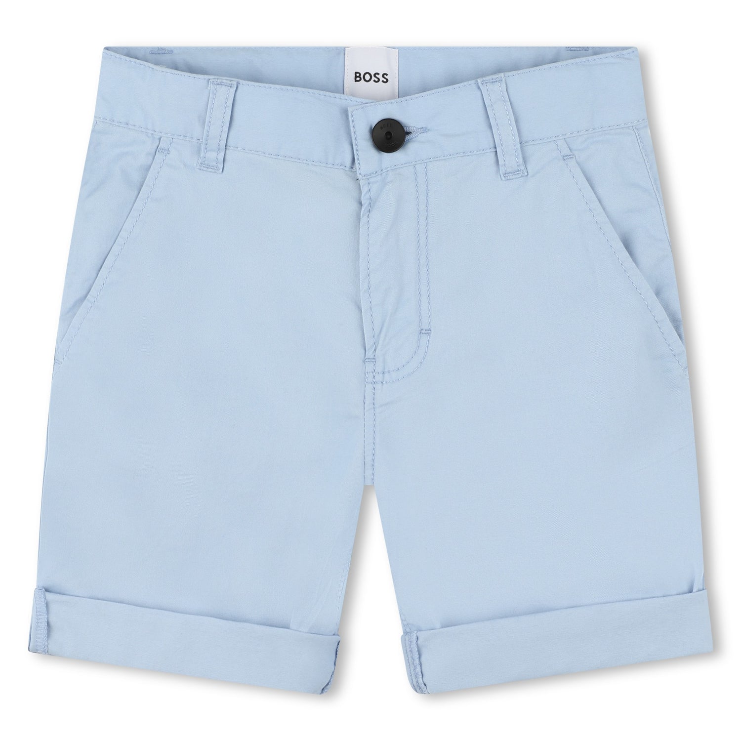 Hugo Boss Slim Fit Bermuda Shorts in Cotton/Elastane Twill | Schools Out