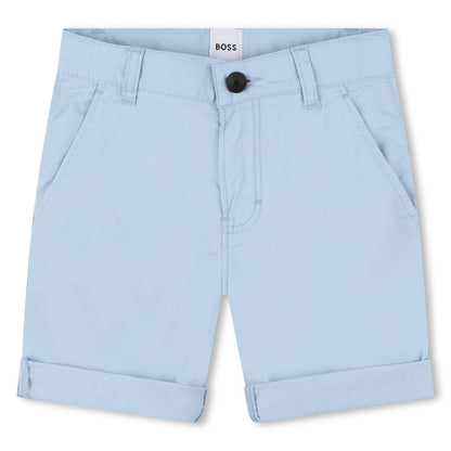 Hugo Boss Slim Fit Bermuda Shorts in Cotton/Elastane Twill | Schools Out