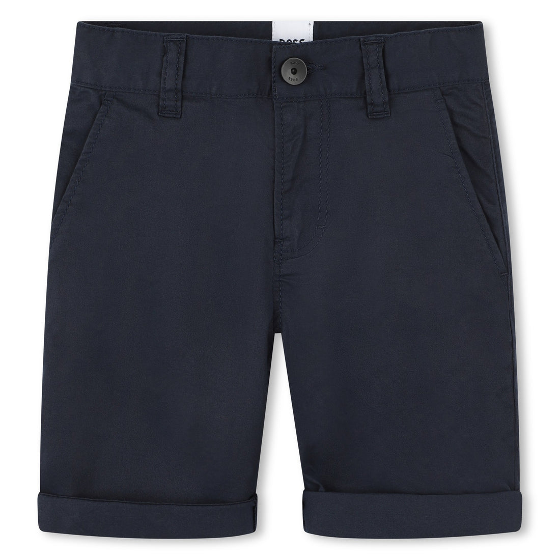 Hugo Boss Slim Fit Bermuda Shorts in Cotton/Elastane Twill | Schools Out