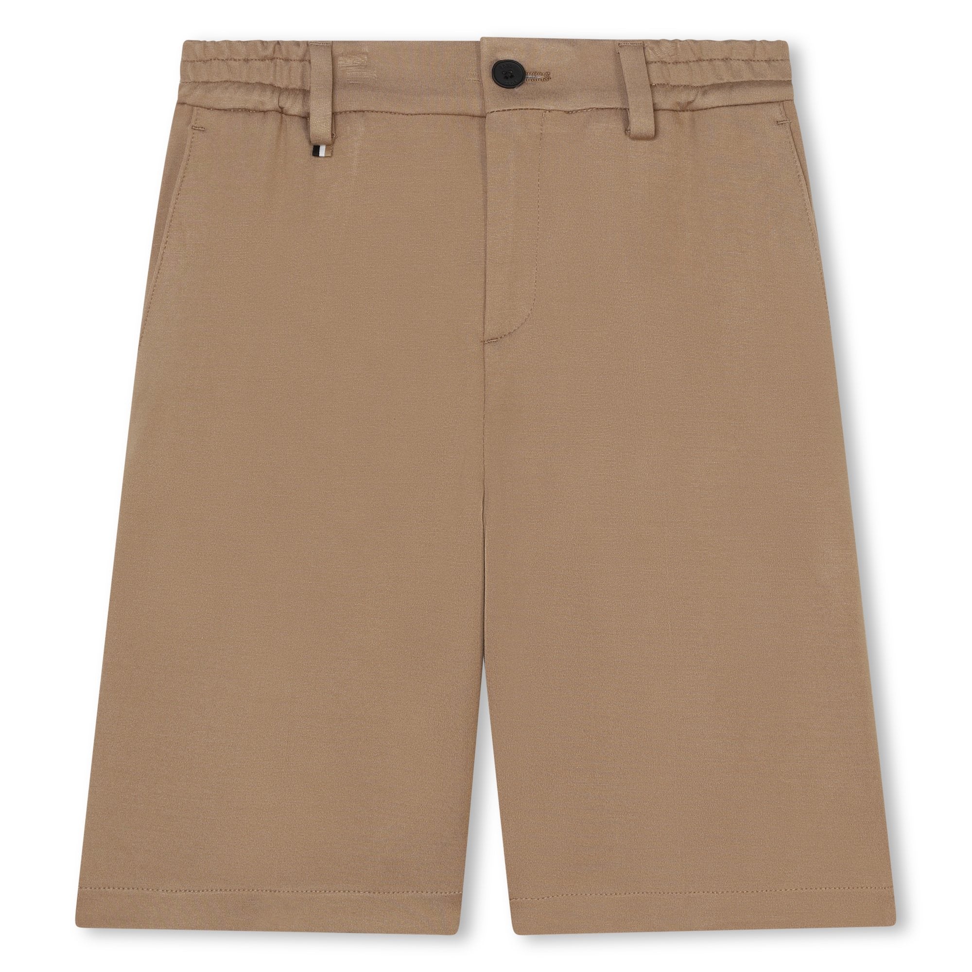 Hugo Boss Ceremony Bermuda Shorts with Elasticated Waistband and Iconic Label | Schools Out