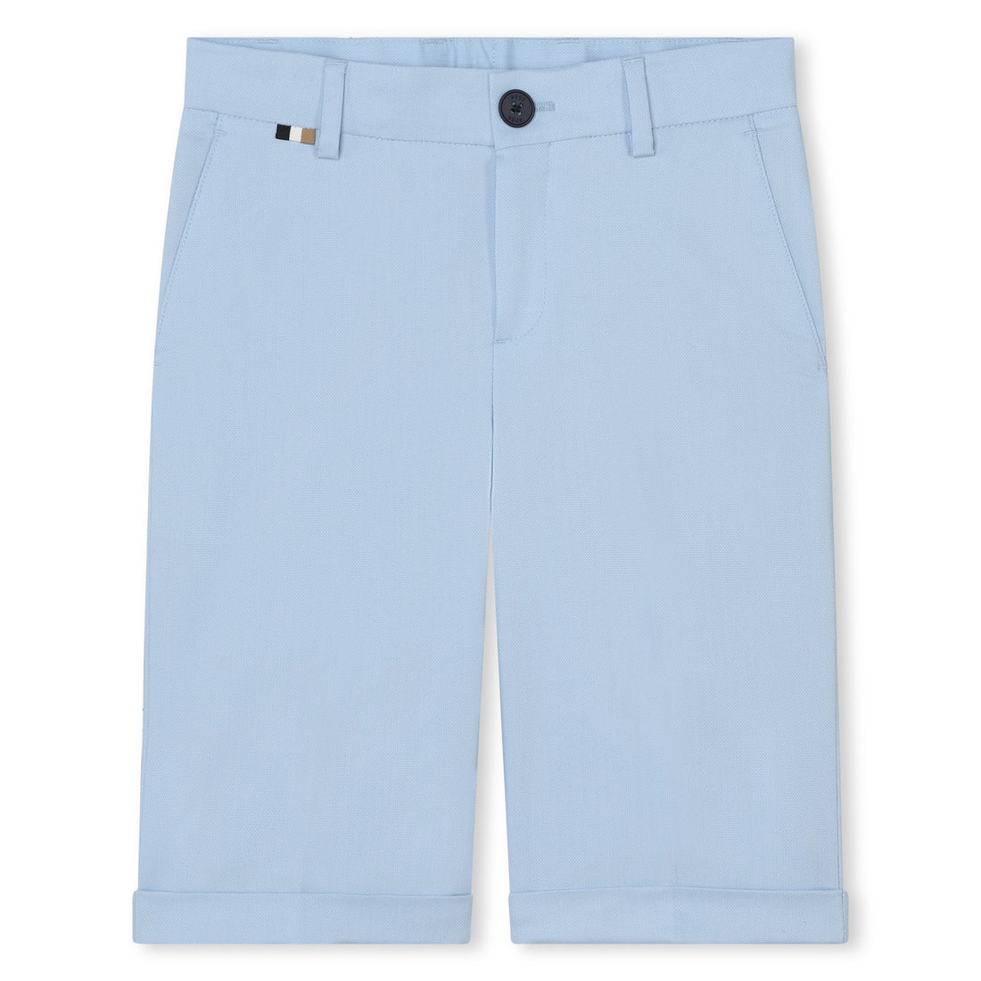 Ceremony Suit Shorts with Button Closure