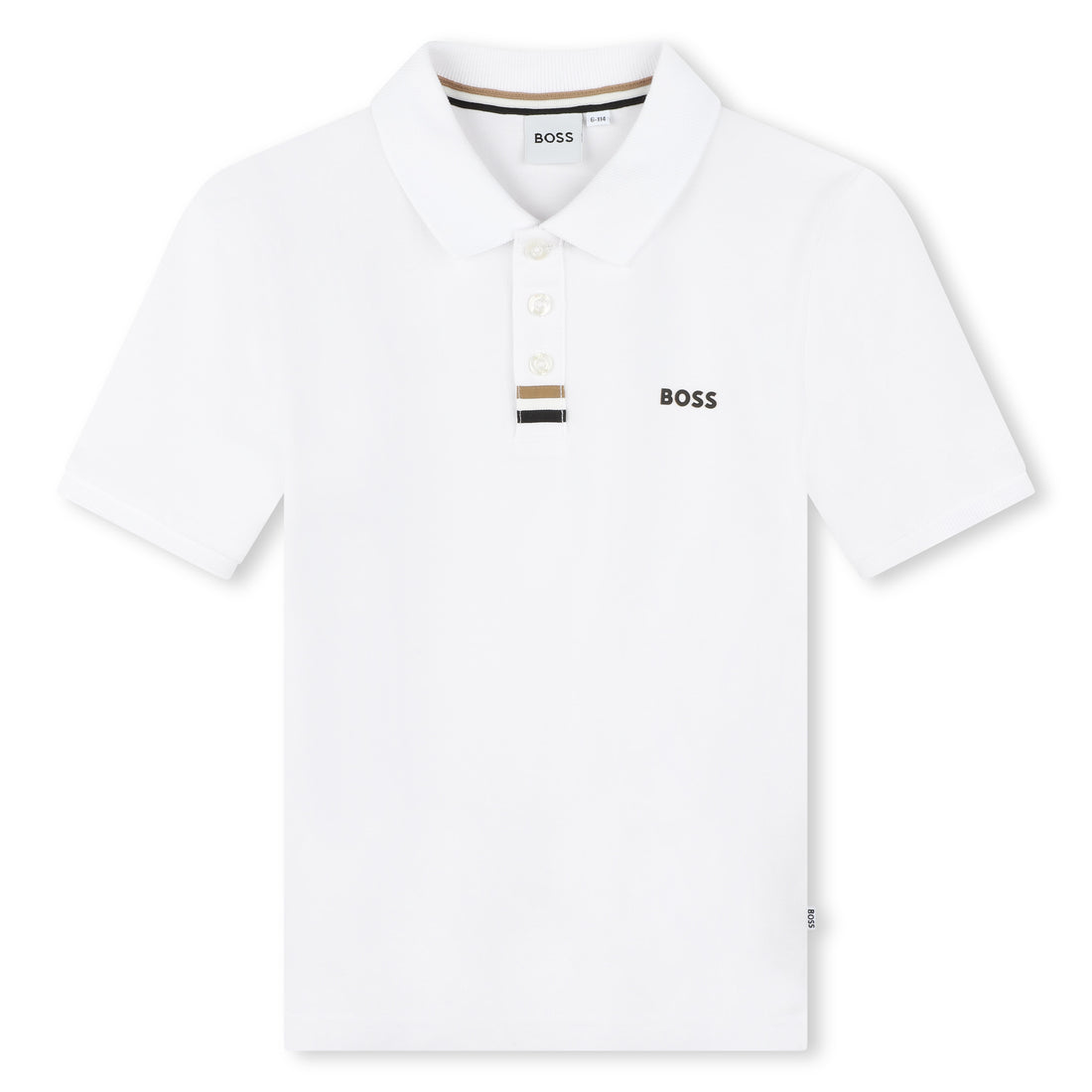 Hugo Boss Short Sleeve Polo with Iconic Braid Collar | Schools Out