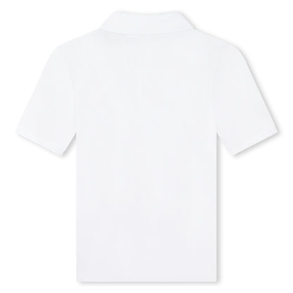 Hugo Boss Short Sleeve Polo with Iconic Braid Collar | Schools Out