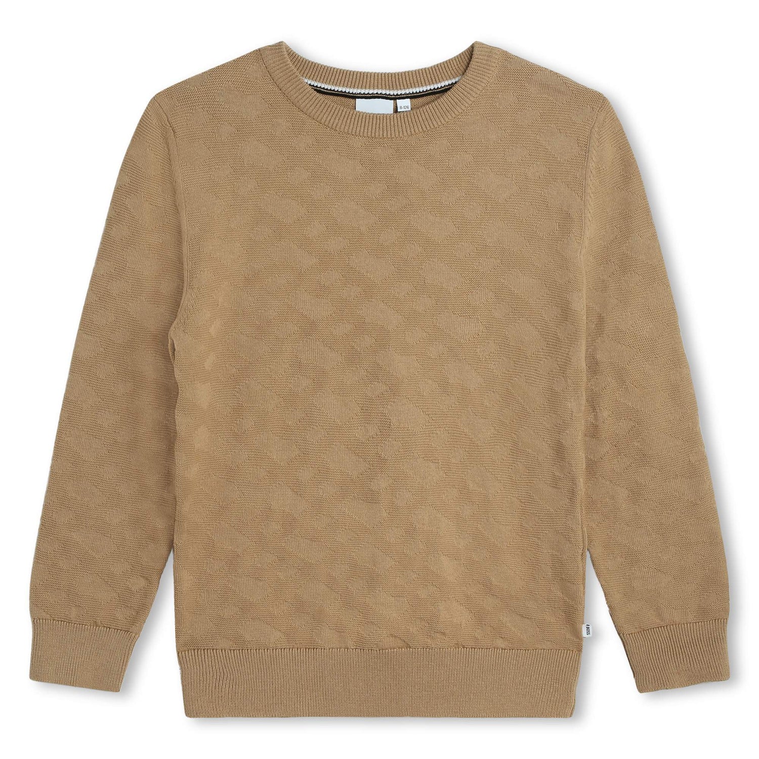 Cotton Knitted Jacquard Pullover