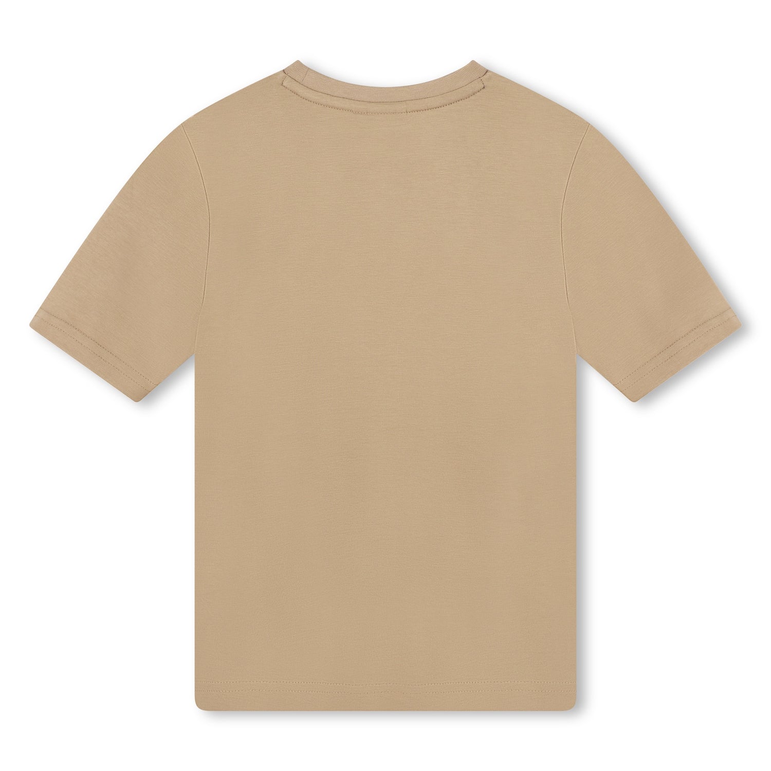 Hugo Boss Short Sleeve Cotton Tee-Shirt with Embossed Logo | Schools Out