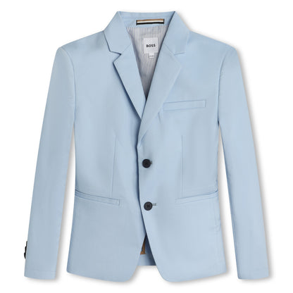 Hugo Boss Ceremony Suit Jacket with Buttoned Front Closure | Schools Out