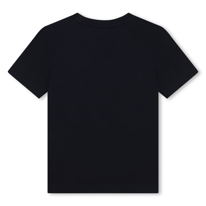 Slim Fit Multi-Logo Cotton Tee