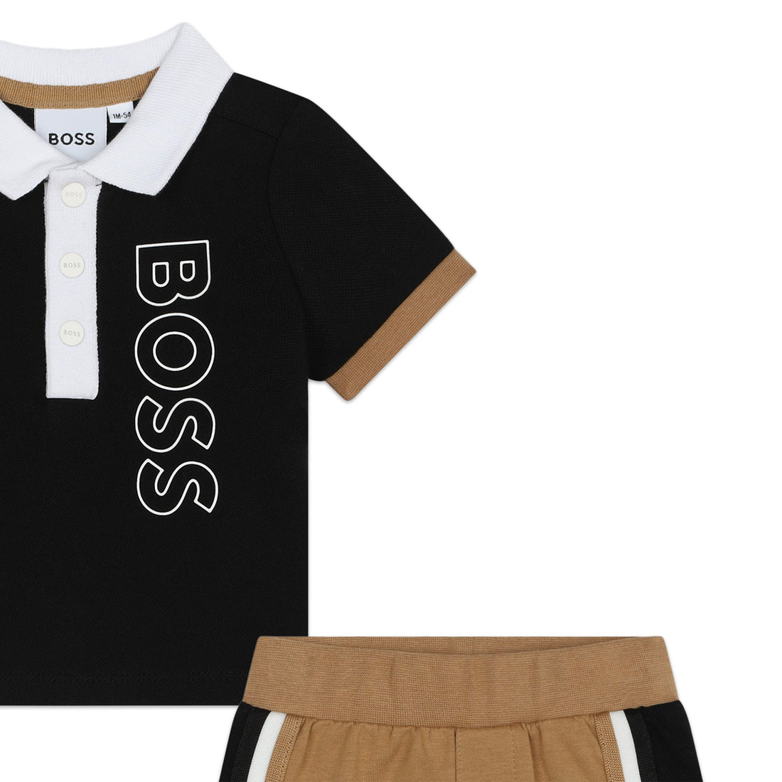 Hugo Boss Polo and Shorts Set in Organic Cotton | Schools Out