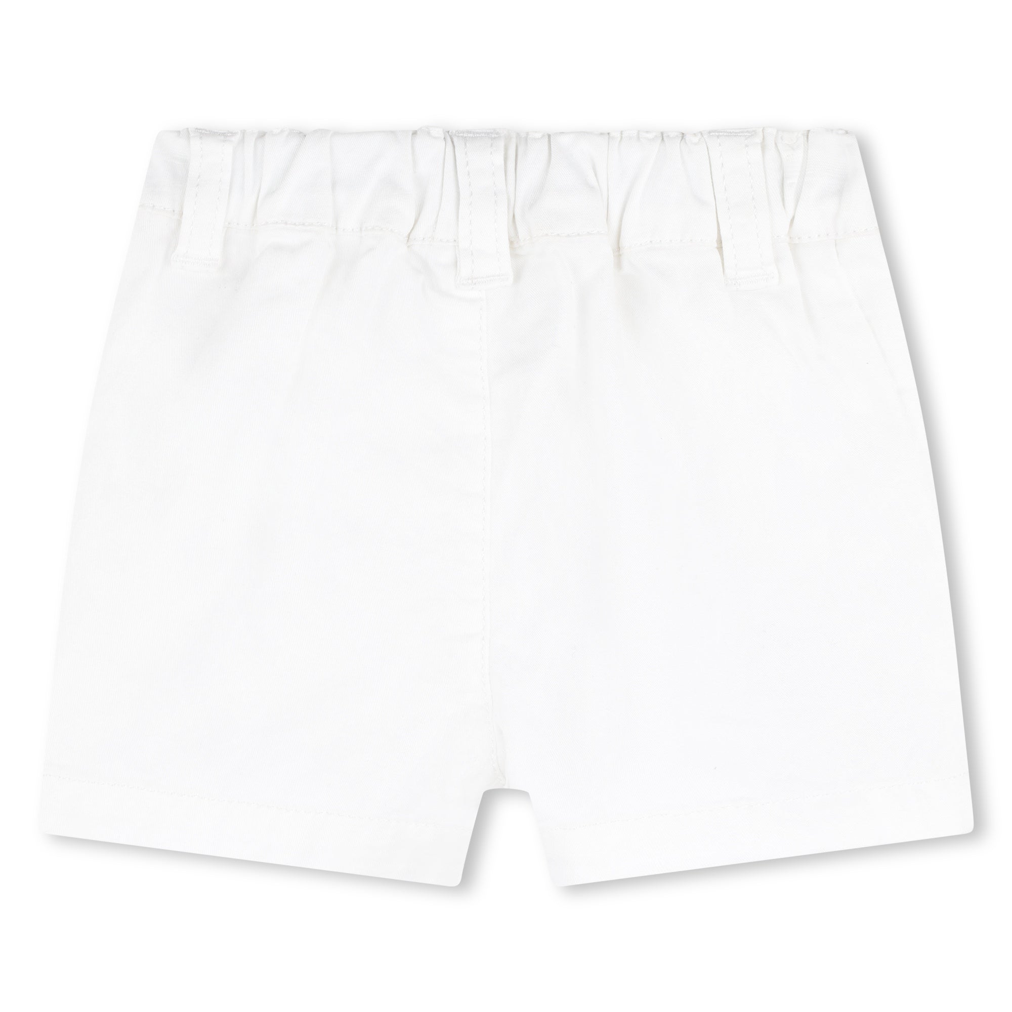 Hugo Boss Striped Cotton Twill Shorts and Tank Top Set with Embroidered Details | Schools Out