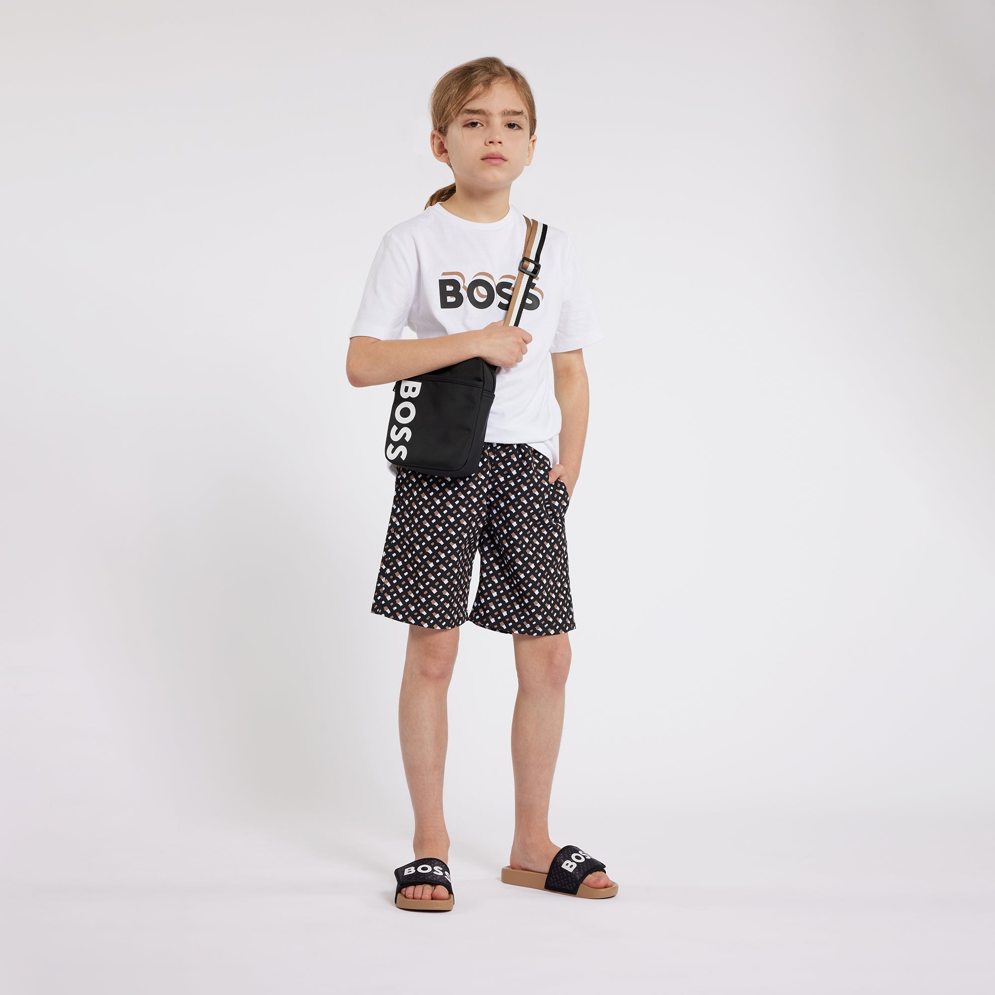 Shop Hugo Boss Kids Baby Designer Clothing Accessories School s Out