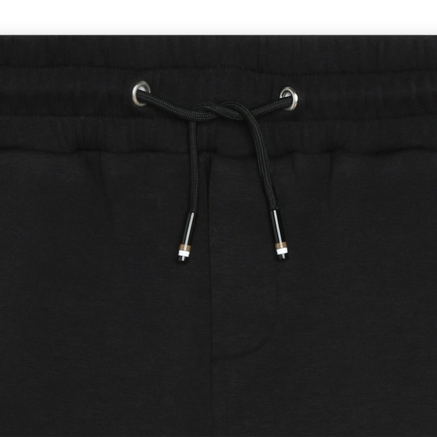 Hugo Boss Double-Sided Cotton Blend Interlock Shorts with Drawcord | Schools Out