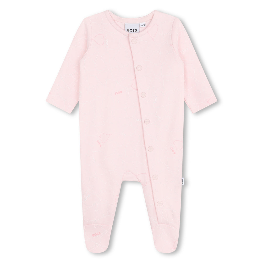 Pale Pink Pyjamas and Hat Set