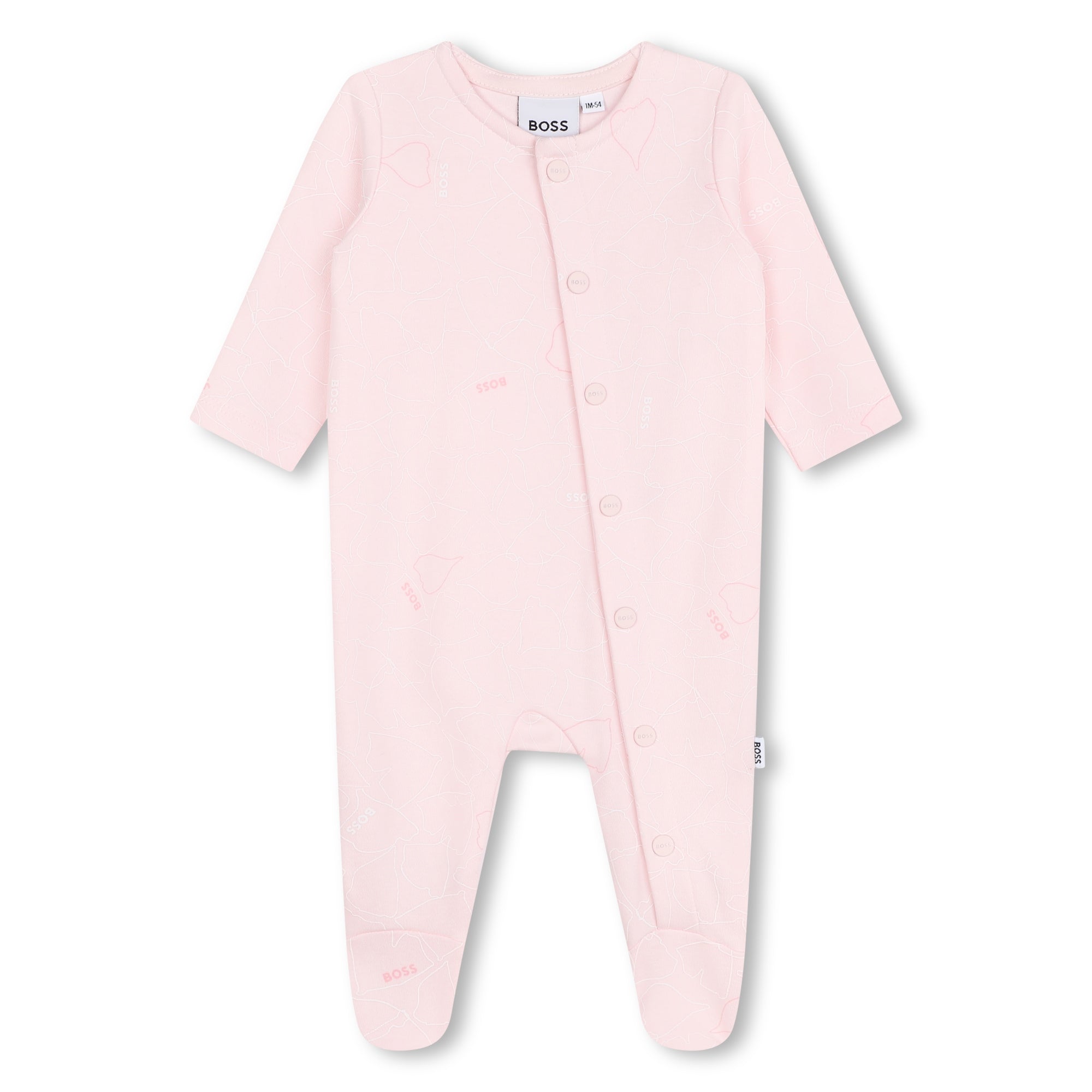 Pale Pink Pyjamas and Hat Set