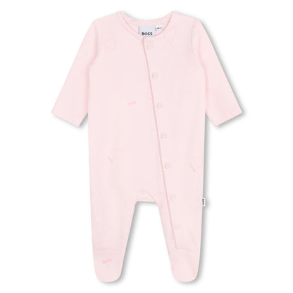 Pale Pink Pyjamas and Hat Set