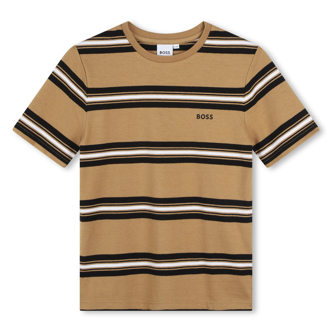 Striped Boss Print Tee-Shirt