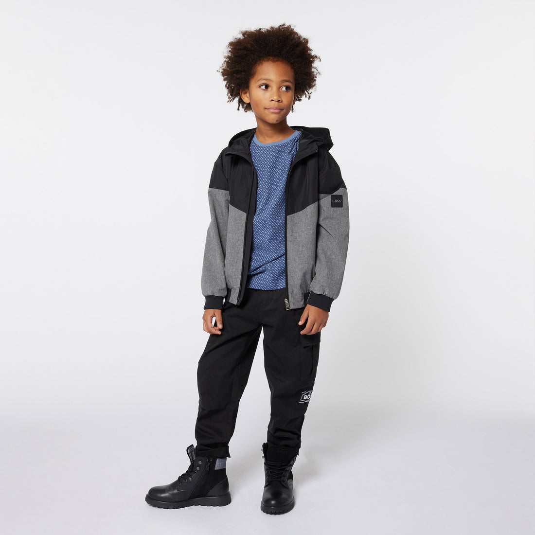 Blue Monogram Tee-Shirt