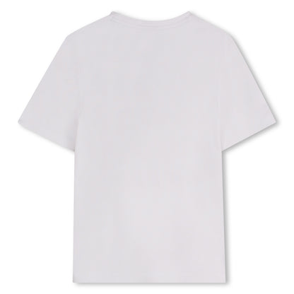 Hugo Boss Short-Sleeved Tee with Multilogo Design