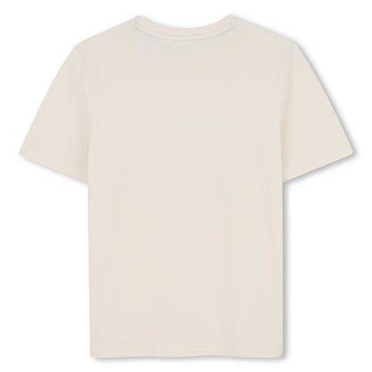 Hugo Boss Short-Sleeved Tee with Multilogo Design