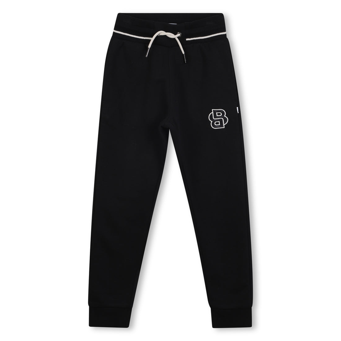 Brushed Fleece Jogging Bottoms with Contrasting Waist Stripe