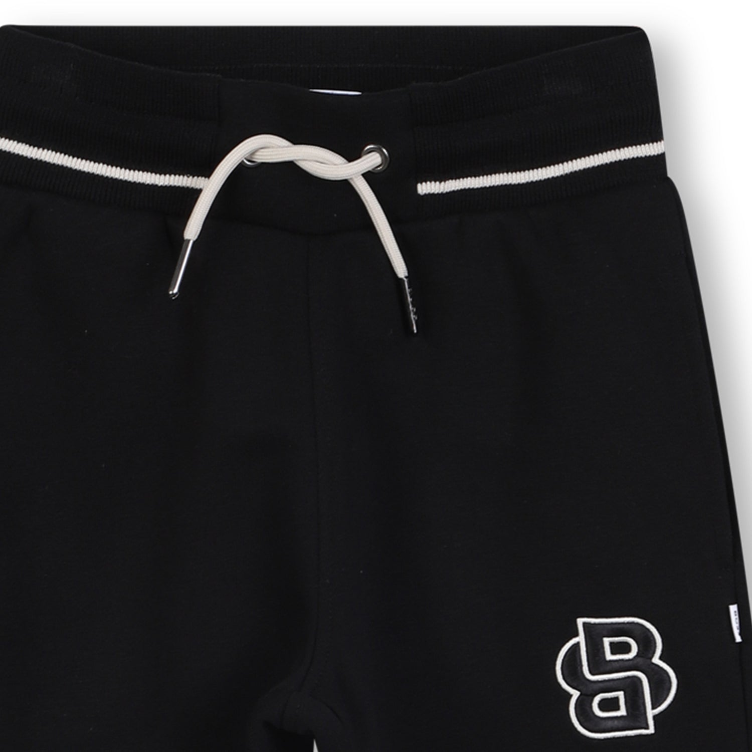 Brushed Fleece Jogging Bottoms with Contrasting Waist Stripe