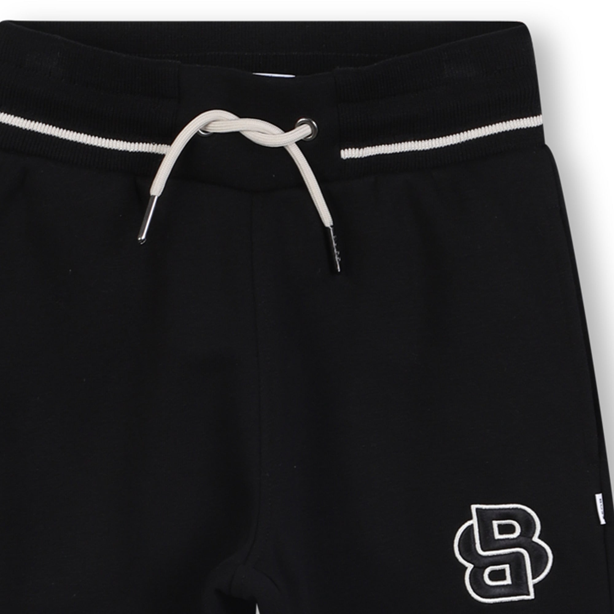 Brushed Fleece Jogging Bottoms with Contrasting Waist Stripe