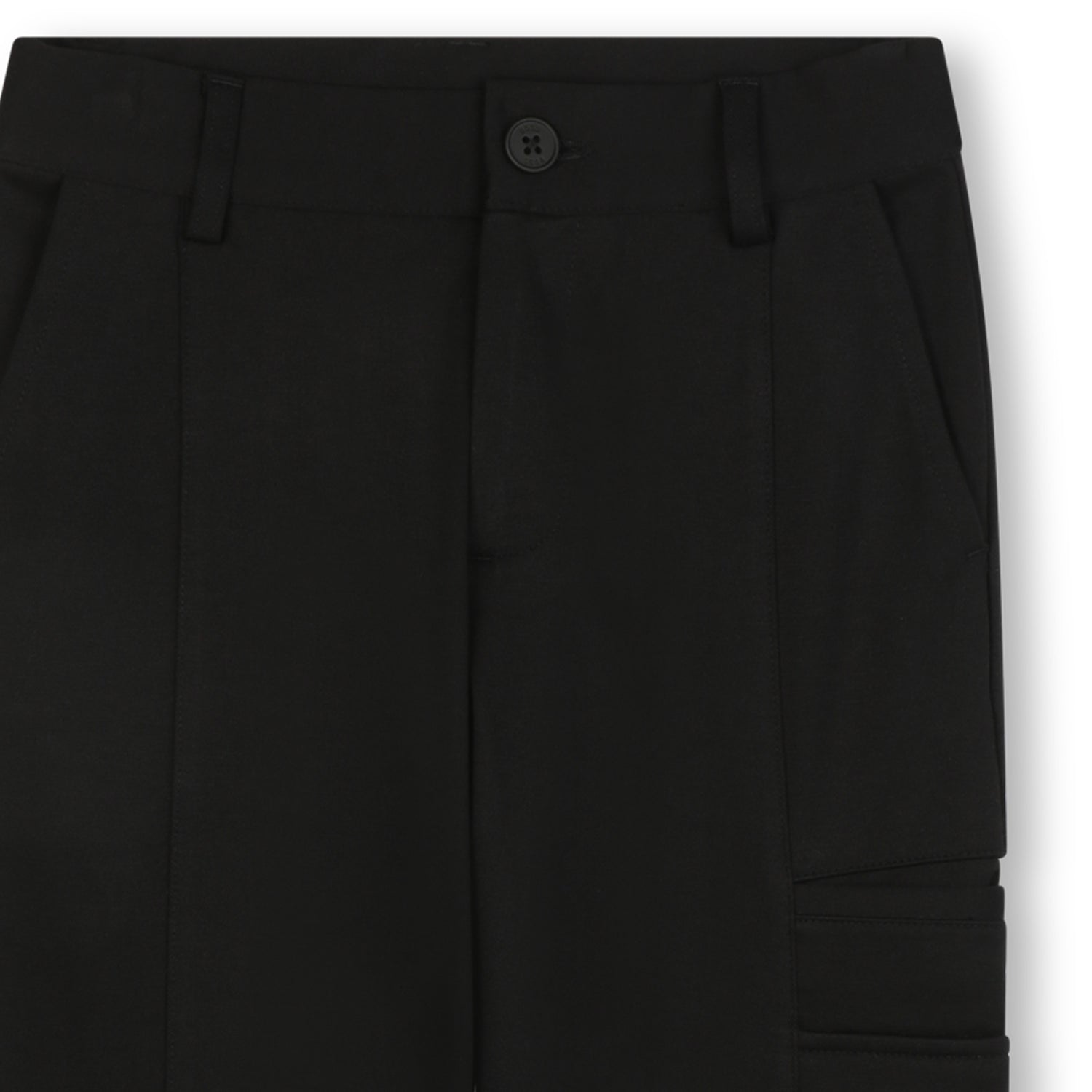 Cargo Trousers with Ribbed Cuffs for Boys