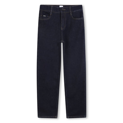 Stretch Cotton Denim Jeans for Boys