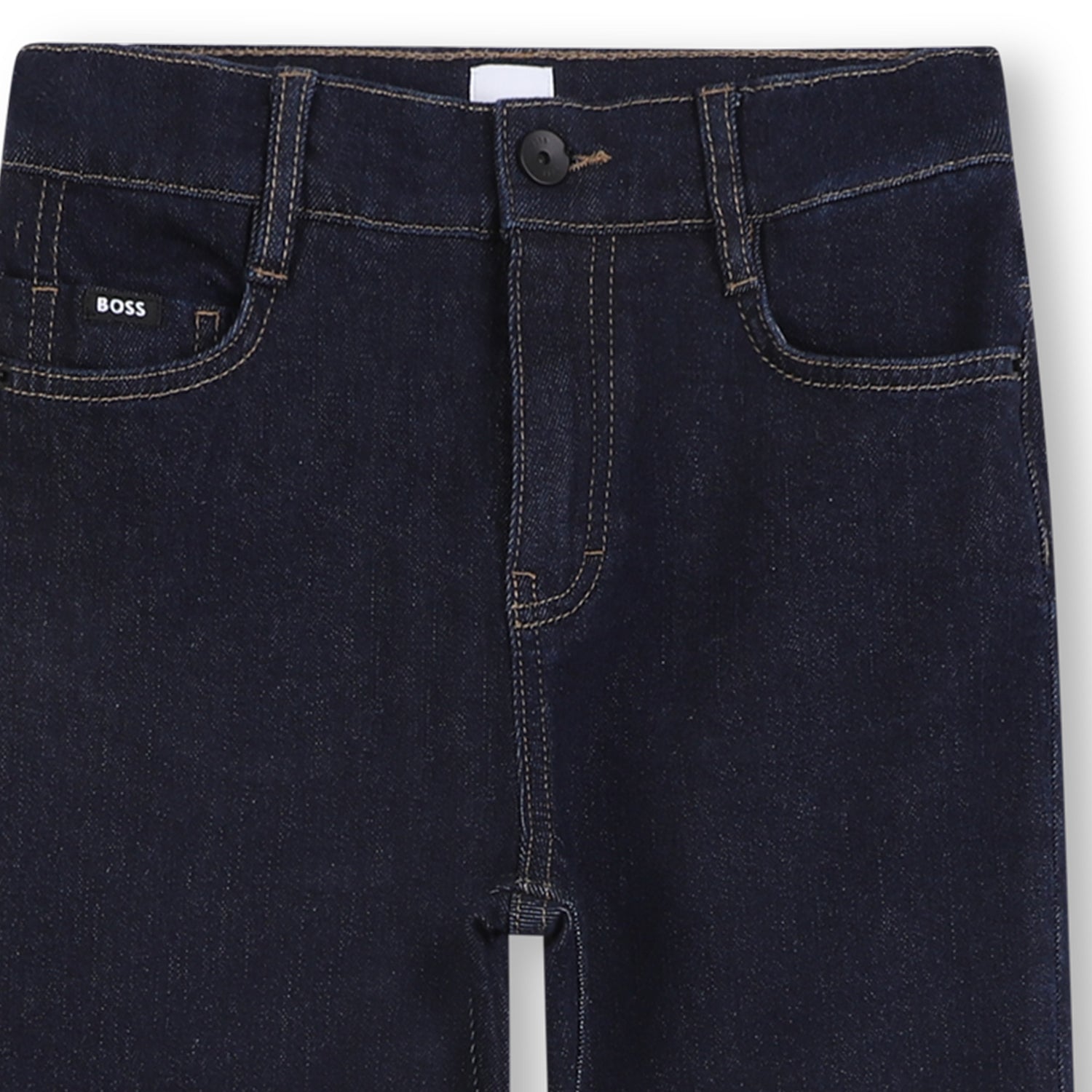 Stretch Cotton Denim Jeans for Boys