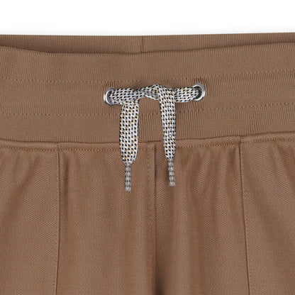 Cotton Piqué Jogging Shorts with Patch Pockets and Logo Details