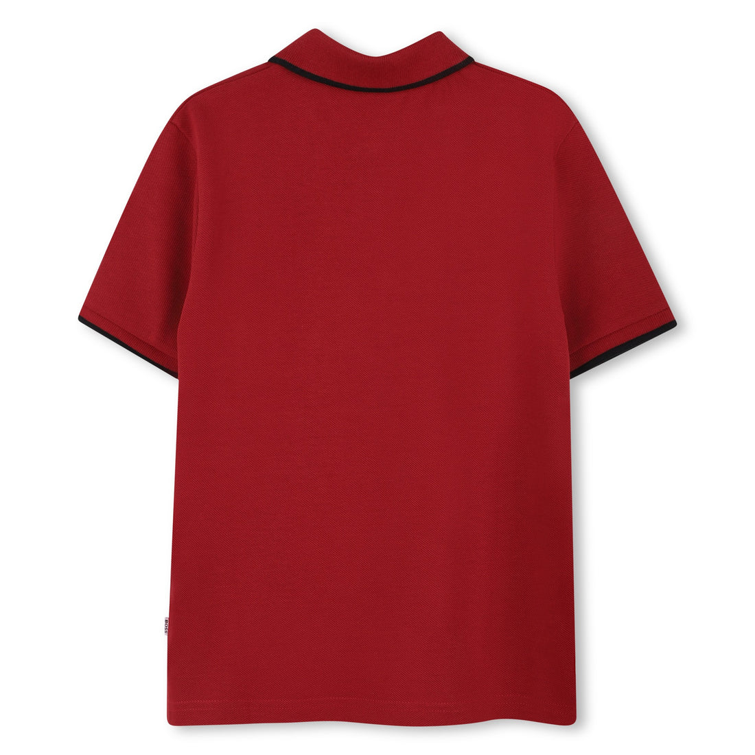Classic Red Cotton Polo Shirt for Boys
