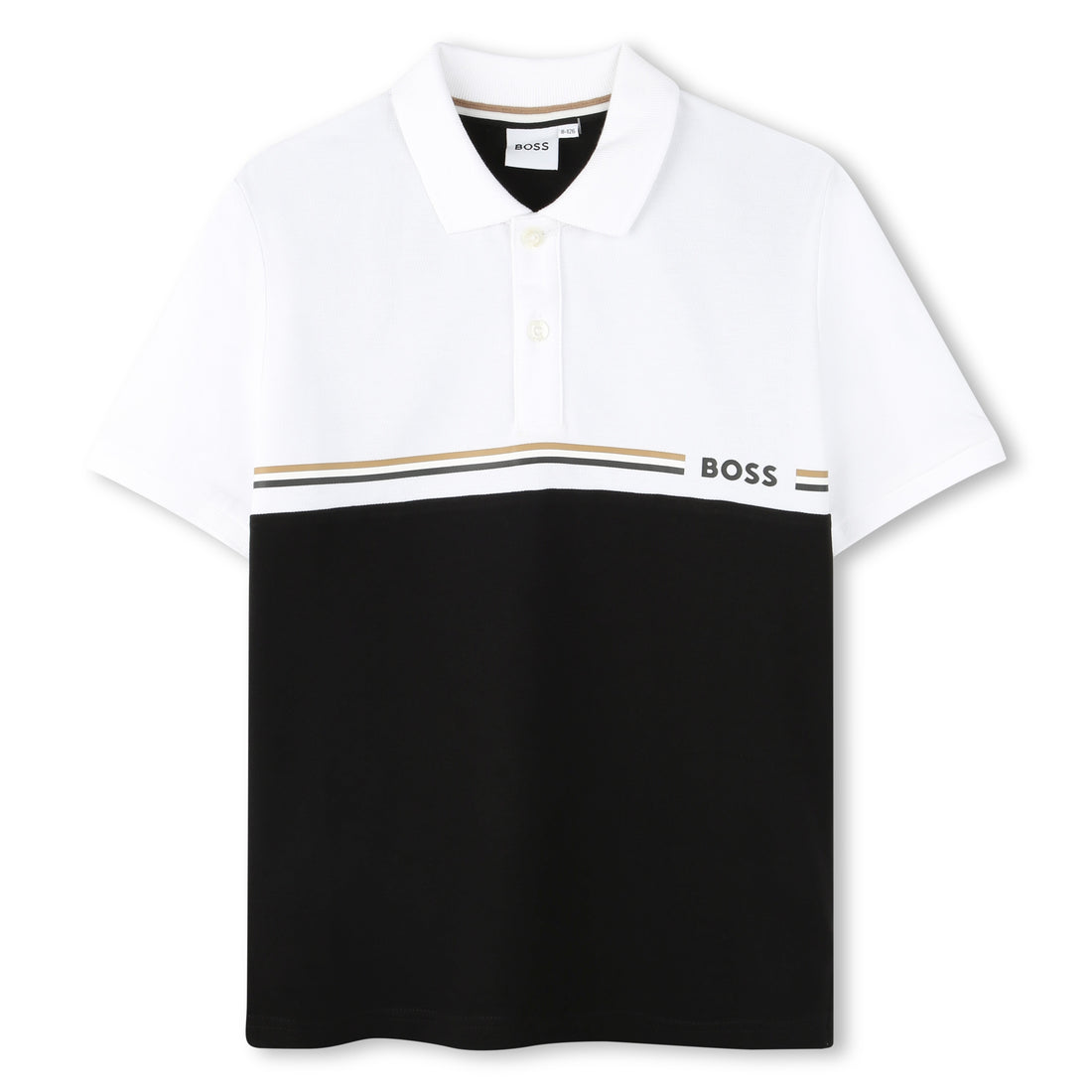 Colourblock Piqué Polo Shirt for Boys