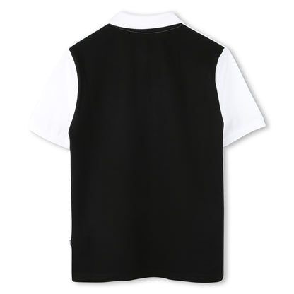 Colourblock Piqué Polo Shirt for Boys