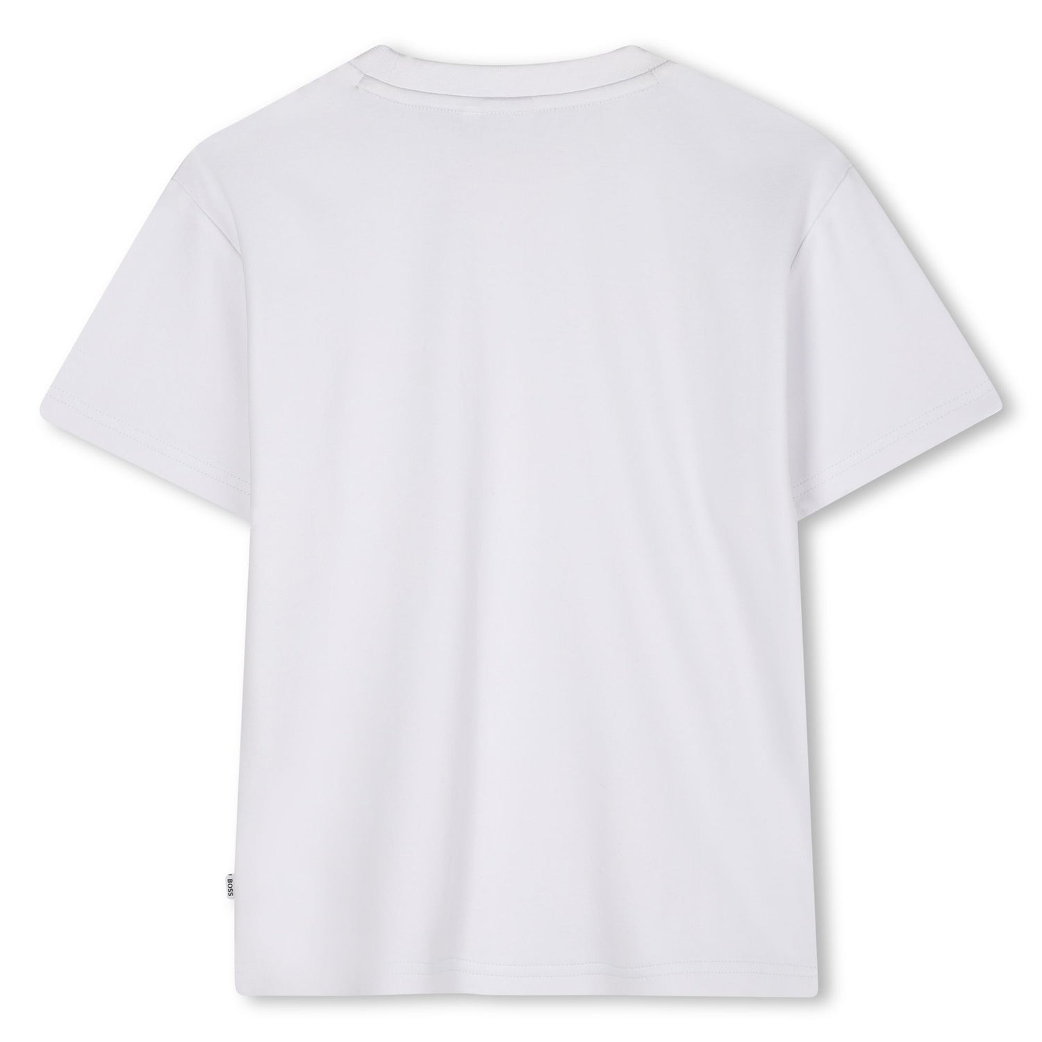 Cotton Interlock Short Sleeve T-Shirt with Embroidered Pocket Detail