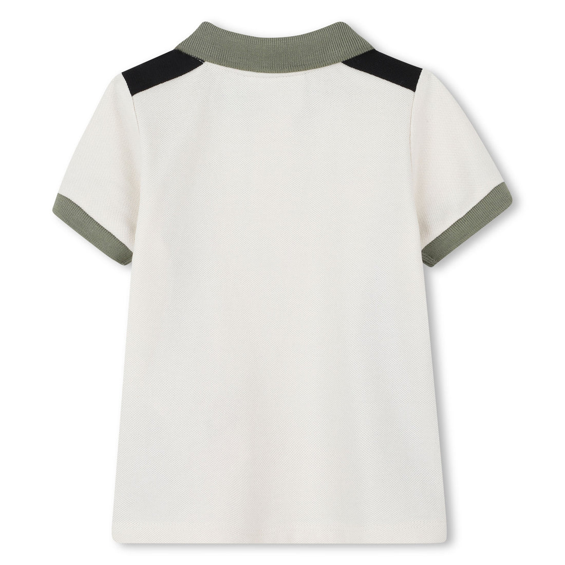Colourblock Cotton Polo Shirt for Boys