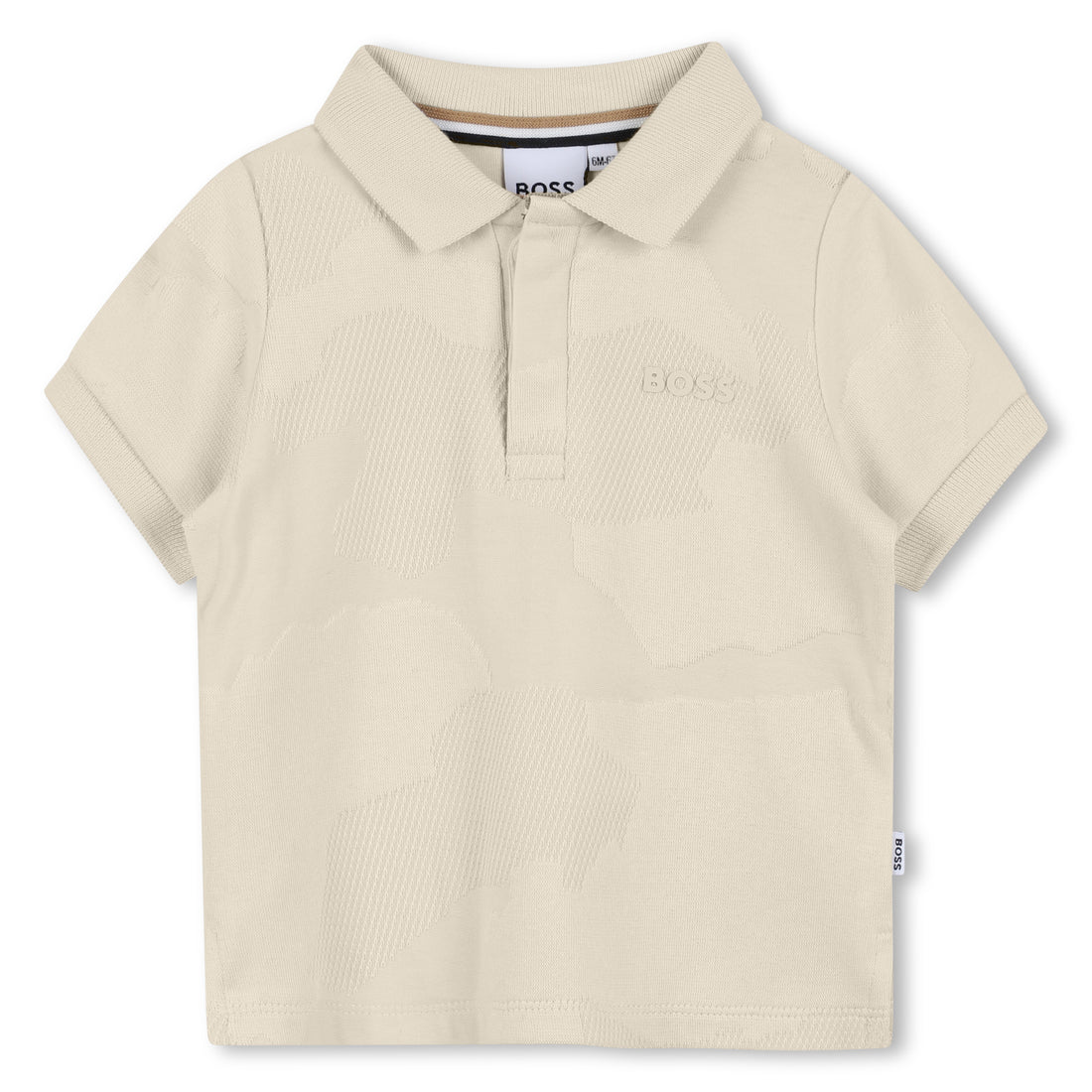 Short-Sleeved Piqué Polo Shirt for Boys