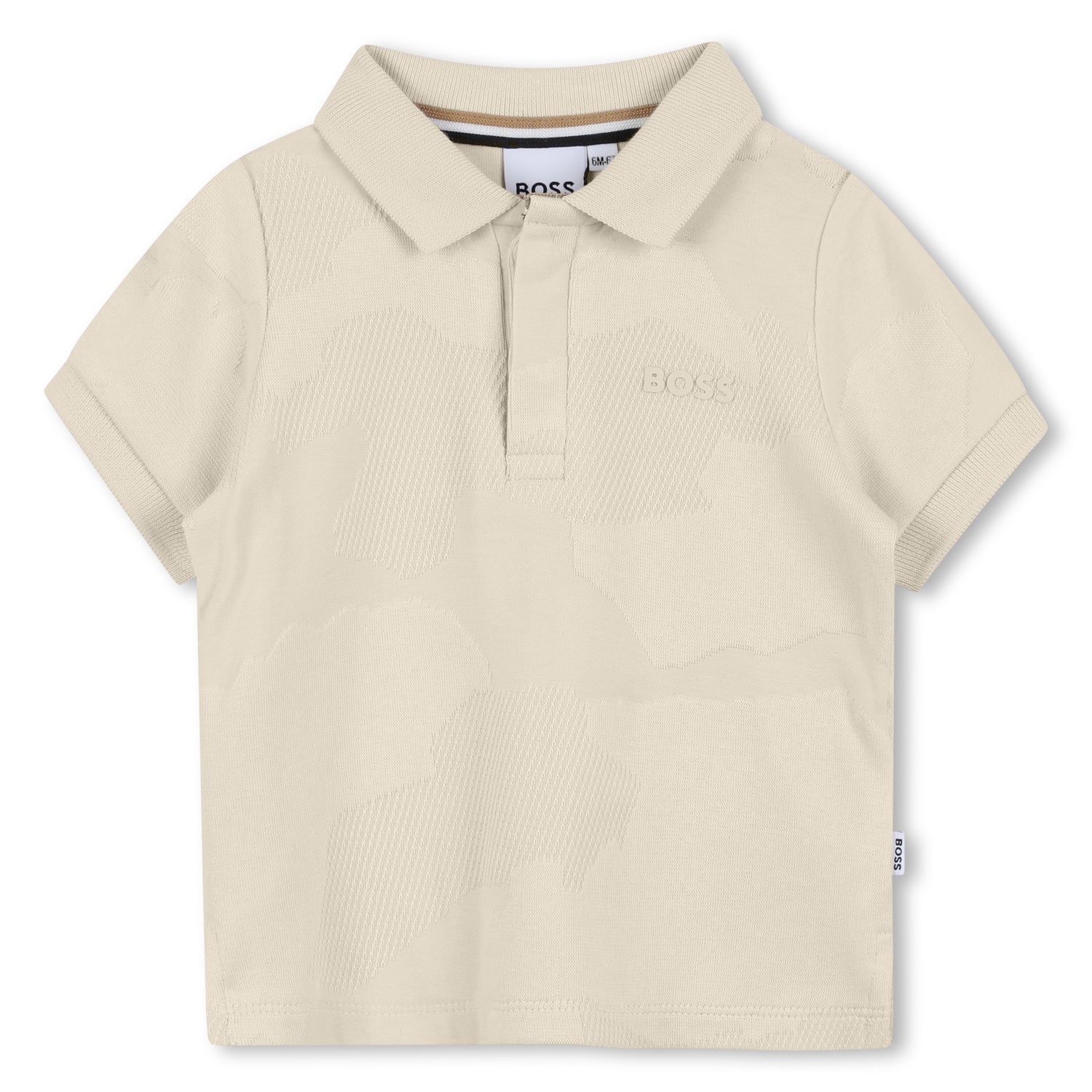 Short-Sleeved Piqué Polo Shirt for Boys