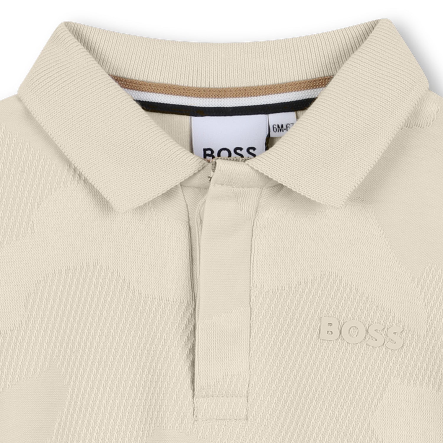 Short-Sleeved Piqué Polo Shirt for Boys